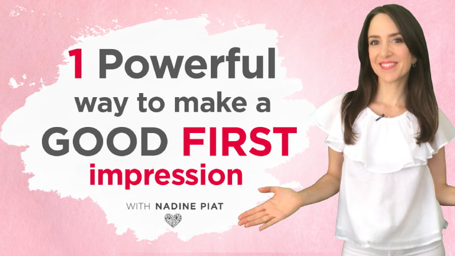 1 Powerful Way To Make A Good First Impression